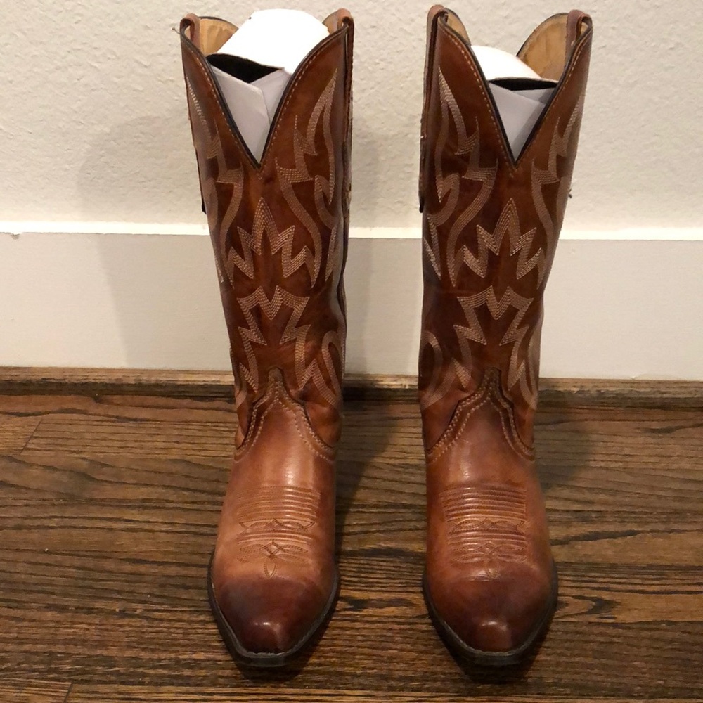 Nocona Boots Women's Size 5B NL1604 Deertanned Western Boot